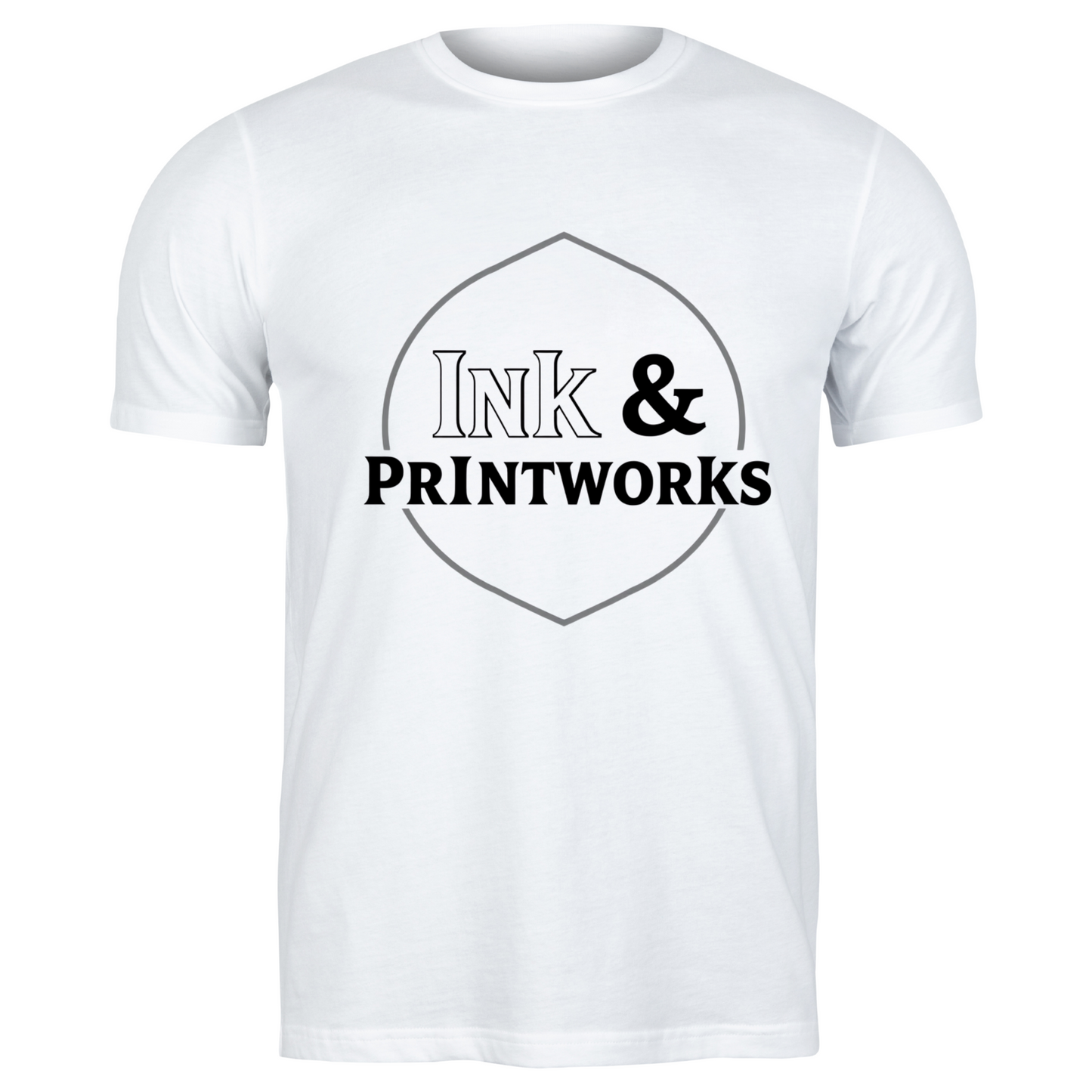 Custom T-Shirt with Your Design – Gildan G640 Softstyle White Tee Bold Front Artwork